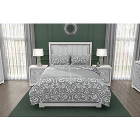 Parure de lit en coton Ornements glamour 140x200cm + 70x90cm