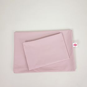 Parure de lit en coton pour enfants 120x90 cm - rose
