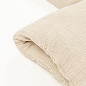 Parure de lit en mousseline Ourbaby 135x100 + 40x60 cm - écru, Ourbaby®