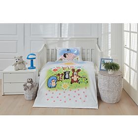 Parure de lit enfant La Petite Taupe et le boulier, Matějovský