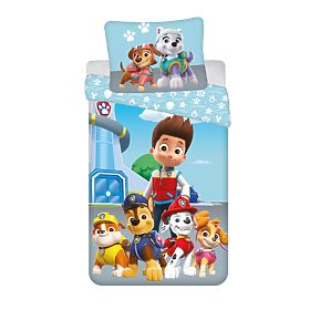 Parure de lit enfant Pat' Patrouille 140x200 cm + 70x90 cm, Jerry Fabrics, Paw Patrol