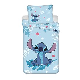 Parure de lit pour enfants Lilo et Stitch - Bleu, Jerry Fabrics