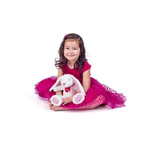 Peluche lapin Ella pour enfants, Lumpin