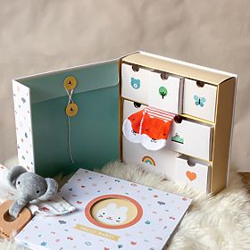 Petit Collage Boîte à Souvenirs Bébé