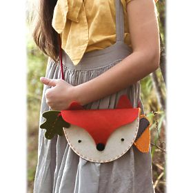 Petit Collage Couds ton sac renard