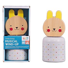 Petit Collage Figurine en bois Lapin, Petit Collage