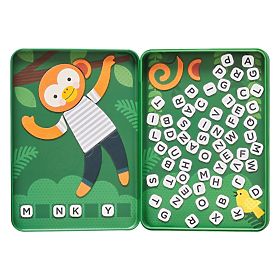 Petit Collage Jeu Magnétique Wait Monkey