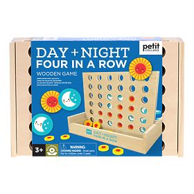 Petit Collage Jeu Quatre en ligne jour et nuit