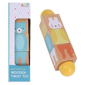 Petit Collage Jouet en Bois Twist Match