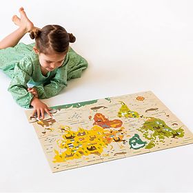 Petit Collage Sol puzzle notre monde, Petit Collage