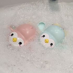 Pingouins à remonter pour le bain