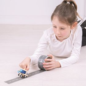 Bigjigs Toys Tape piste avec avion