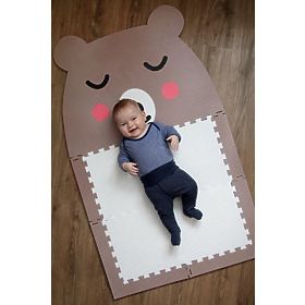 Plancher de puzzle en mousse - Média