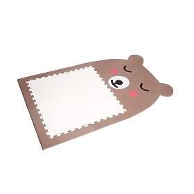 Plancher de puzzle en mousse - Média
