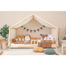 Poche à suspendre en mousseline Ourbaby 30x60 cm - moutarde, Ourbaby®