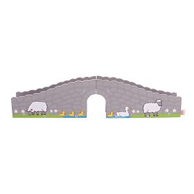 Pont Bigjigs Rail Farm avec tunnel