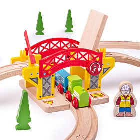 Pont-levis ferroviaire Bigjigs