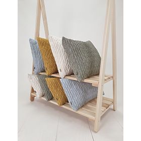 Portant à vêtements avec deux étagères