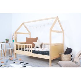 Lit cabane ELIS naturel, Ourbaby