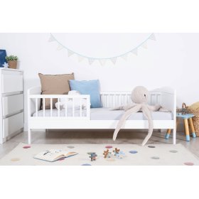 Lit enfant Junior blanc 160x70 cm, Ourbaby®