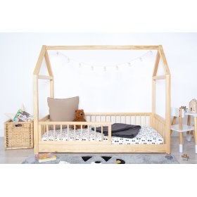 Lit cabane Montessori Elis naturel, Ourbaby®