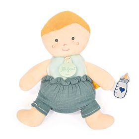 Poupée Doudou Jolijou 18 cm verte, Doudou Jolijou Paris
