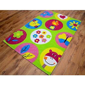 Pour enfants tapis joyeux anneaux
