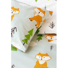 Literie pour enfants Matějovský 140x200 + 70x90 - Renards, Matějovský
