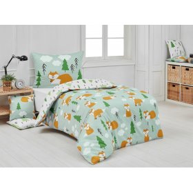 Literie pour enfants Matějovský 140x200 + 70x90 - Renards, Matějovský