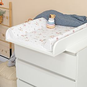 Commode à langer STARDUST avec plan à langer - blanc