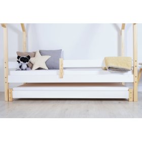 Lit d'appoint extensible Vario avec matelas mousse - SCANDI