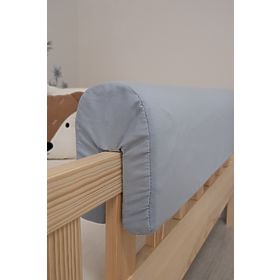Protège-lit Ourbaby - Jersey - Gris clair