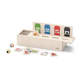Puzzle en bois pour apprendre le tri des déchets, Viga