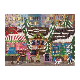 Puzzle en feuille Joy Laforme Marchés de Noël 1000 pièces