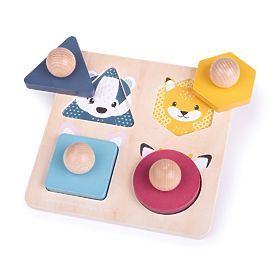 Puzzle en forme d'animaux Bigjigs Toys, Bigjigs Toys