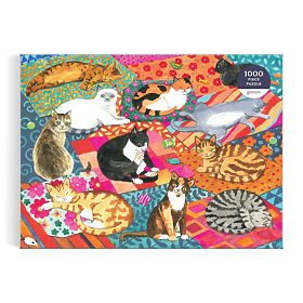 Puzzle Galison Chats Paresseux 1000 pièces