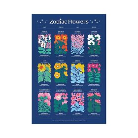 Puzzle Galison Fleurs du Zodiaque 1000 pièces