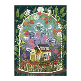 Puzzle Galison Jardin Fleuri Joy Laforme 1000 pièces