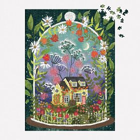 Puzzle Galison Jardin Fleuri Joy Laforme 1000 pièces