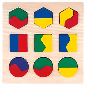 Puzzle géométrique FORMES ET COULEURS