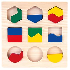 Puzzle géométrique FORMES ET COULEURS