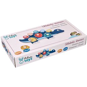 Puzzle maman dinosaure avec chiffres
