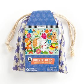 Puzzle Mudpuppy Défilé de printemps dans un sac en tissu 36 pièces, Mudpuppy