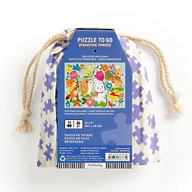 Puzzle Mudpuppy Défilé de printemps dans un sac en tissu 36 pièces, Mudpuppy