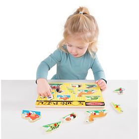 Puzzle sonore - Animaux domestiques