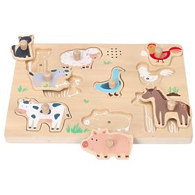 Puzzle sonore - ferme