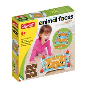 Quercetti Puzzle Visages d'Animaux, Quercetti
