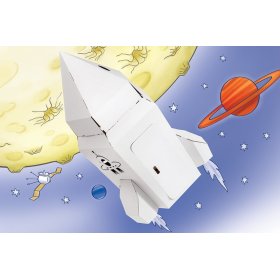 Fusée en carton MINI, Tektorado