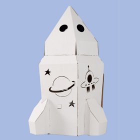 Fusée en carton MINI, Tektorado