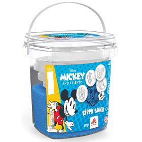 Sable cinétique Mickey - bleu + moules, Mickey Mouse